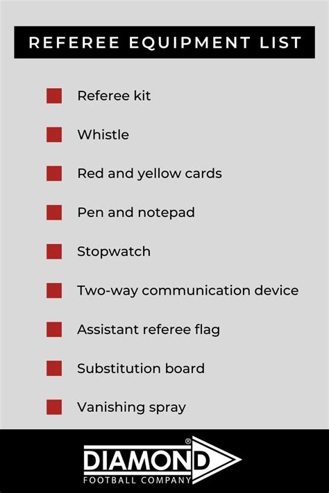 football 4th official equipment.